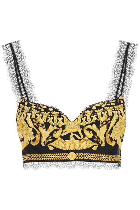 versace bralette top|Versace designer bras.